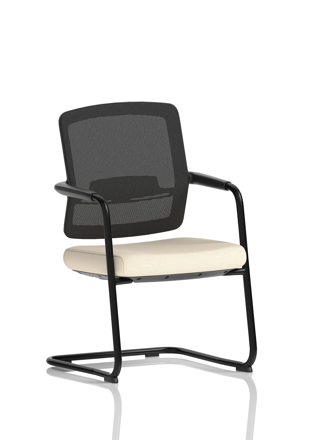 Flick Cantilever Chair - Cream