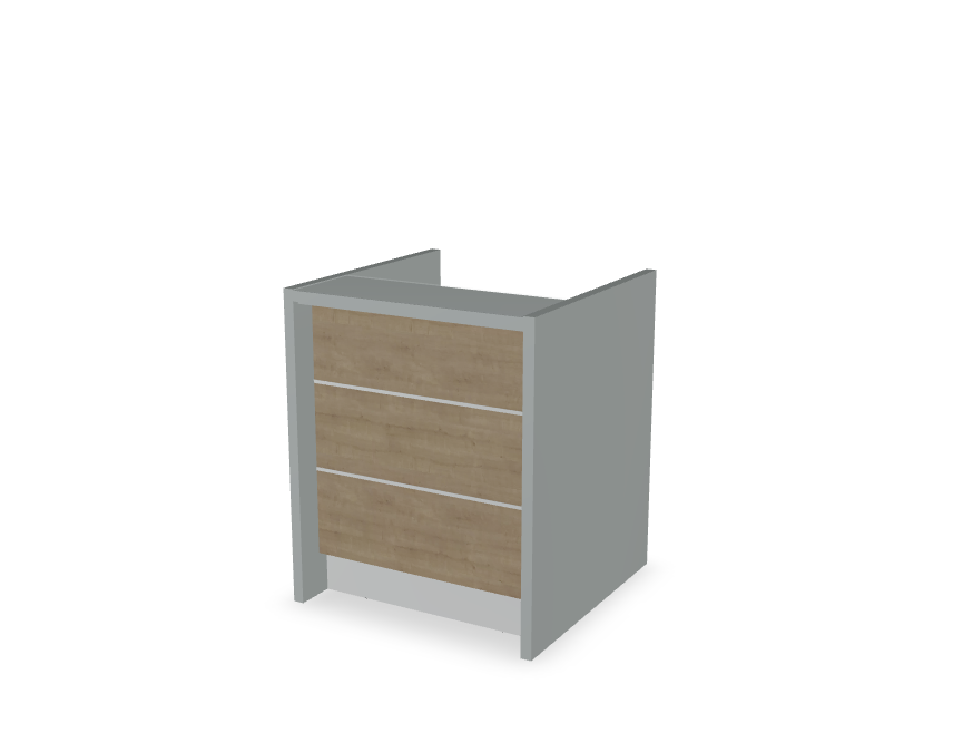 Vlade modular reception desk