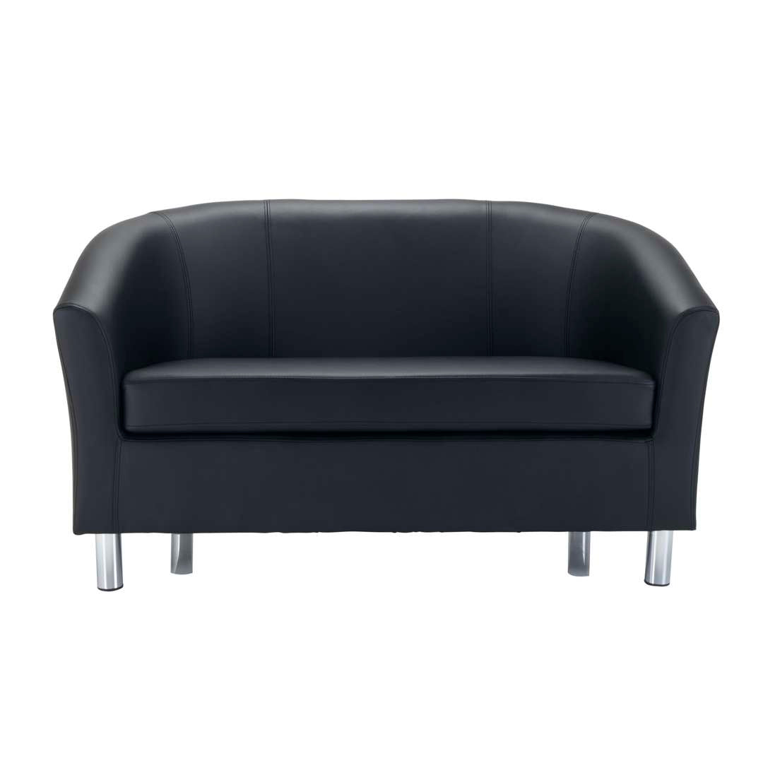 Tub Sofa with Metal Feet