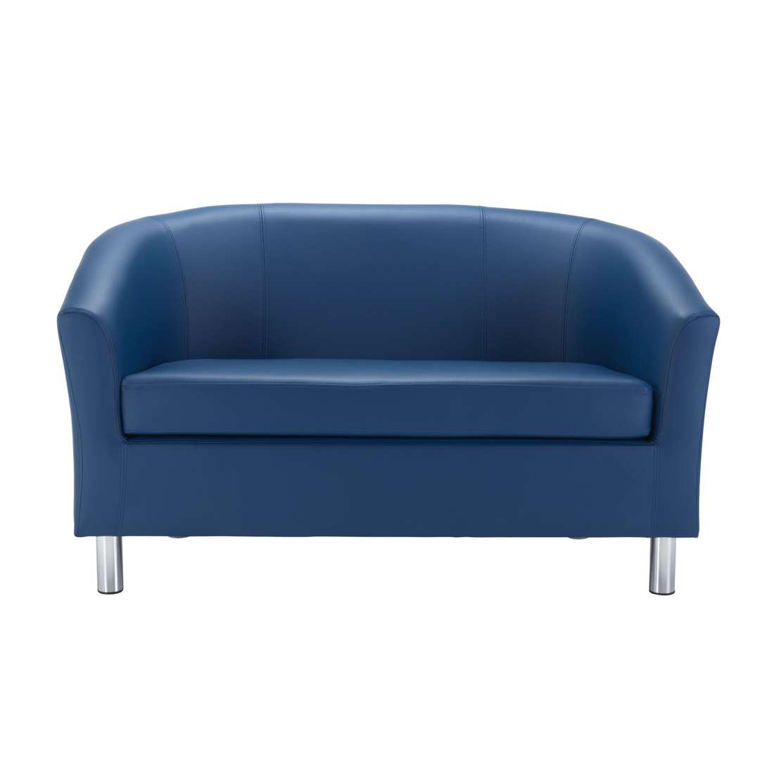 Tub Sofa with Metal Feet