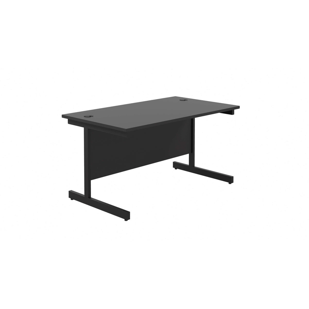 One Rectangular Office Desks - 800mm Deep