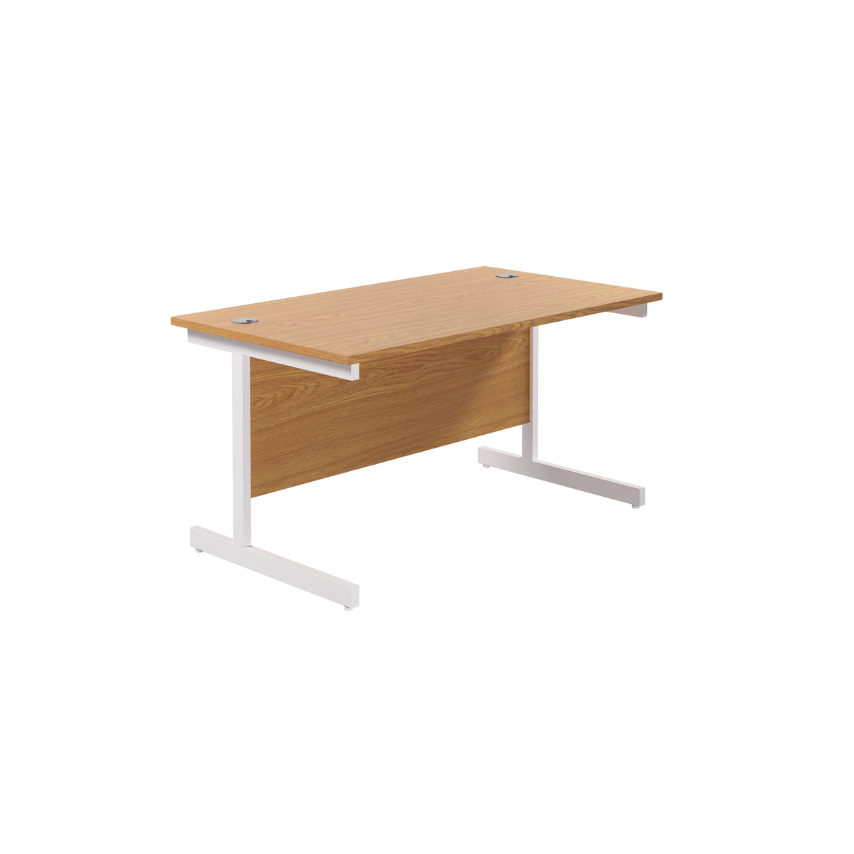One Rectangular Office Desks - 800mm Deep
