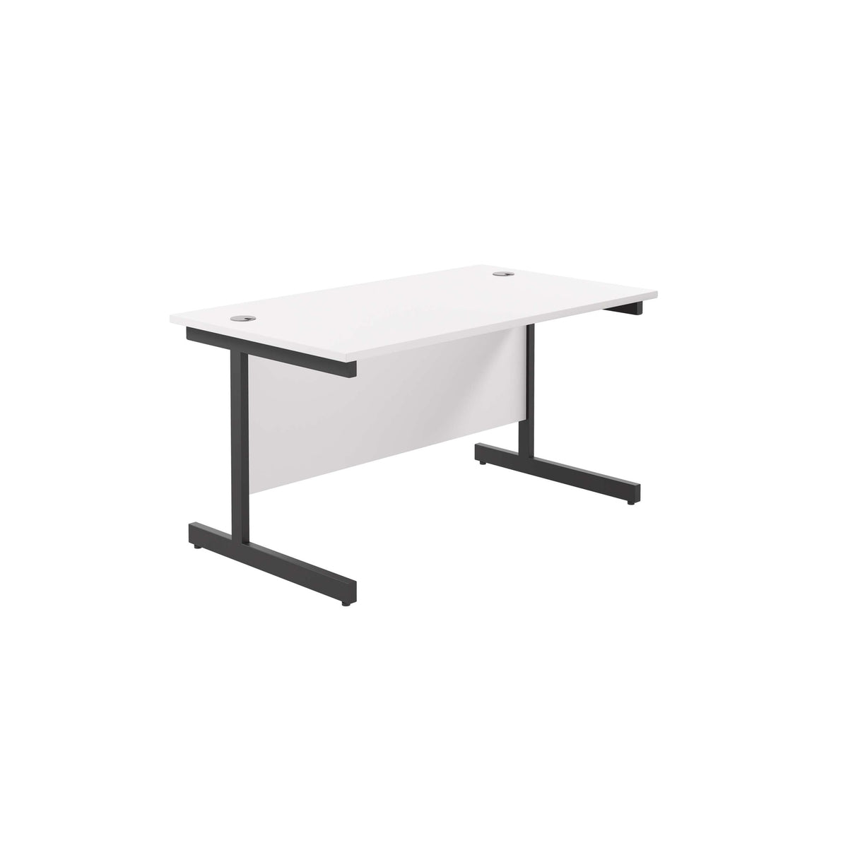 One Rectangular Office Desks - 800mm Deep