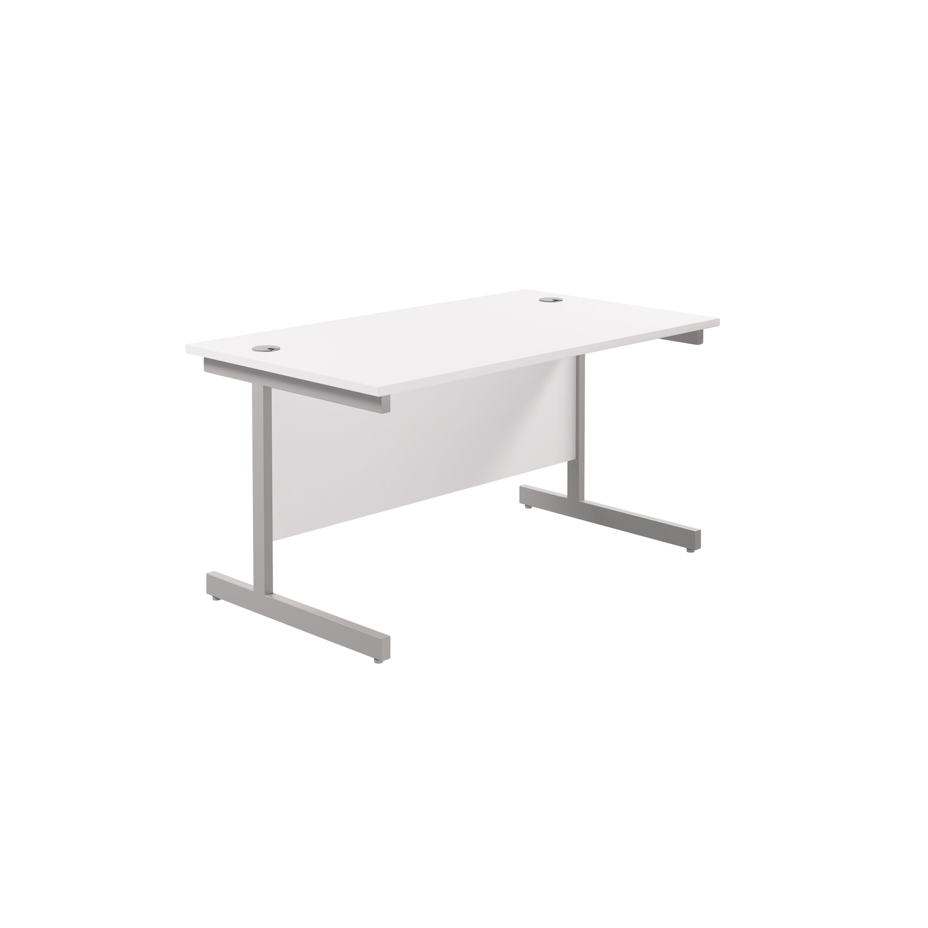 One Rectangular Office Desks - 800mm Deep