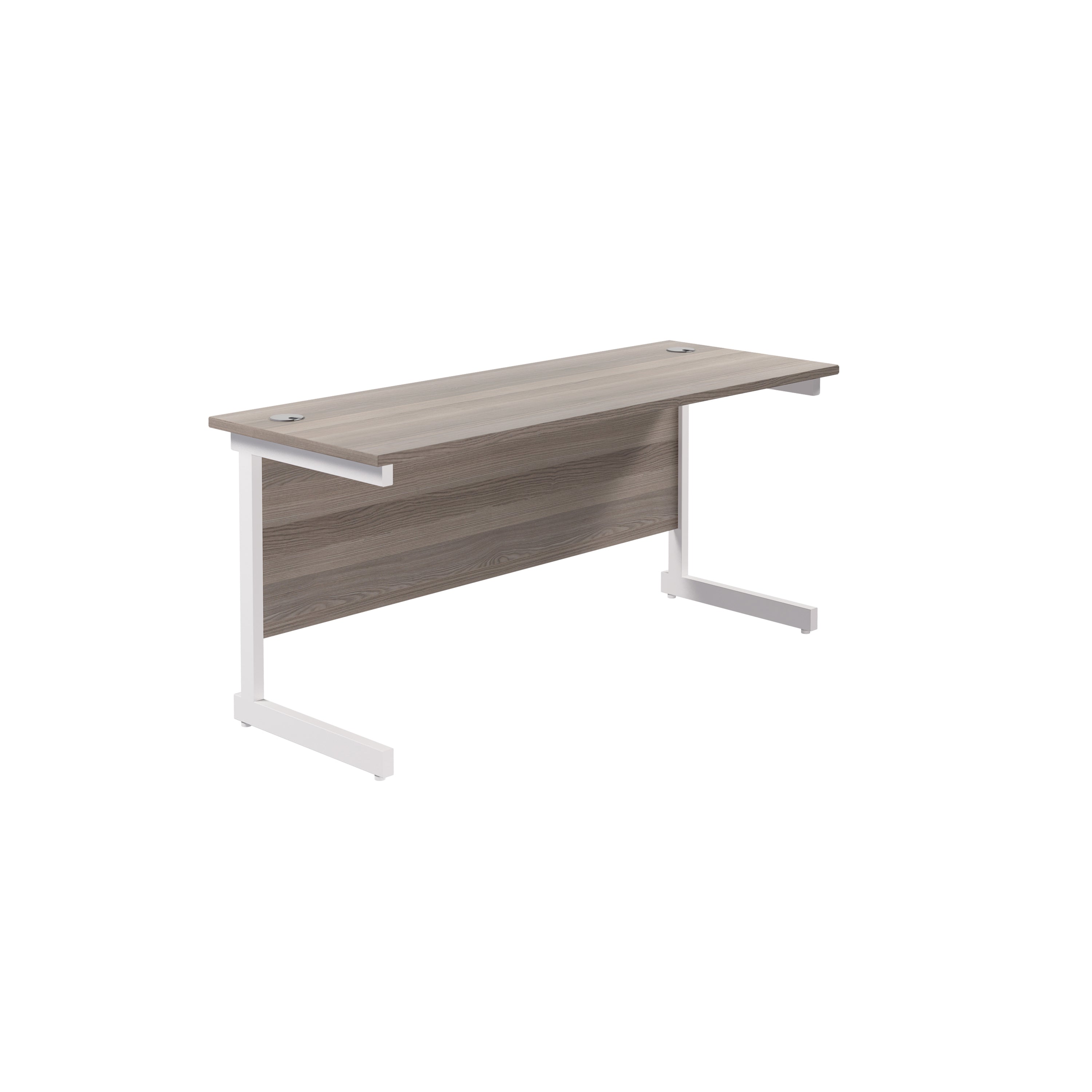 One Rectangular Office Desks - 600mm Deep