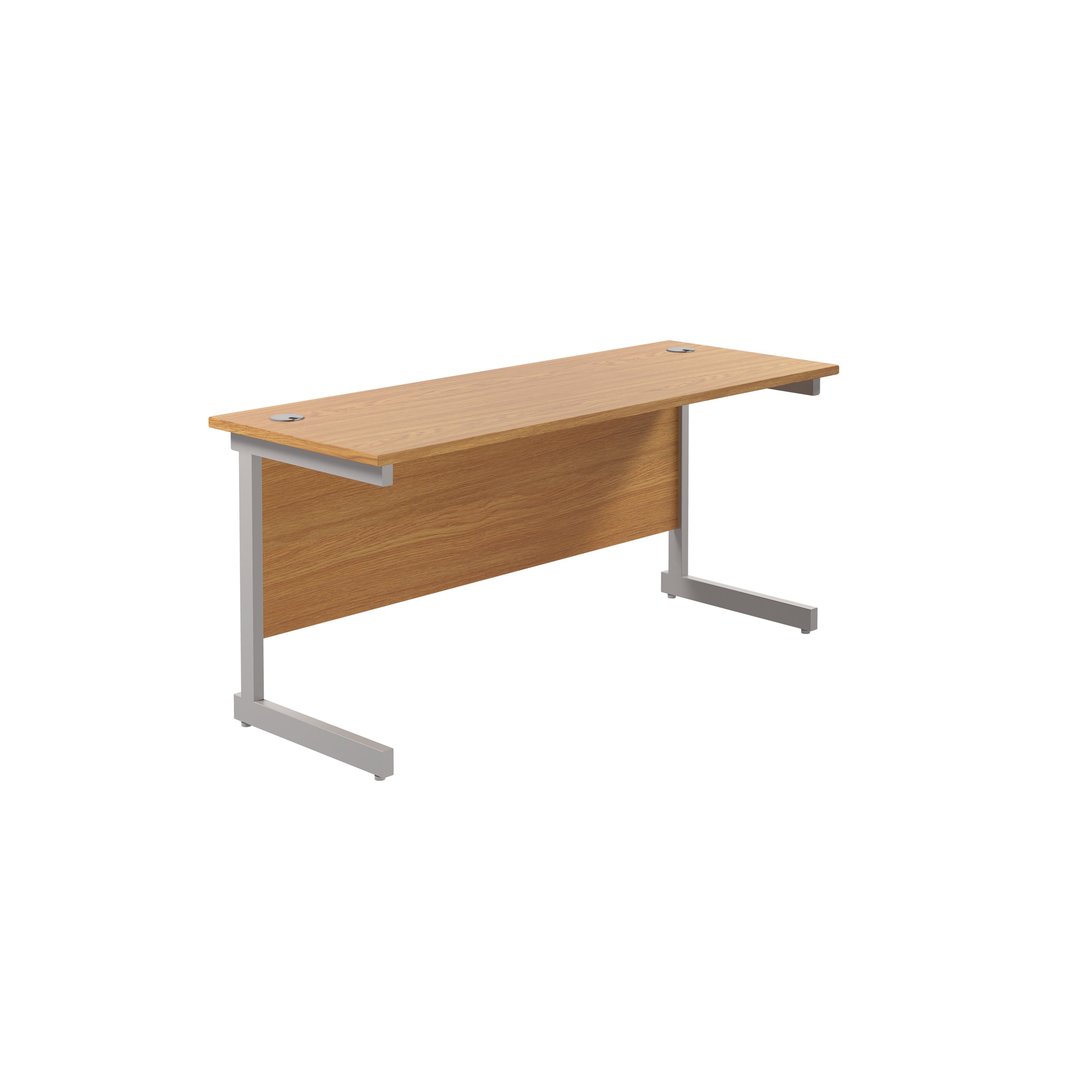 One Rectangular Office Desks - 600mm Deep