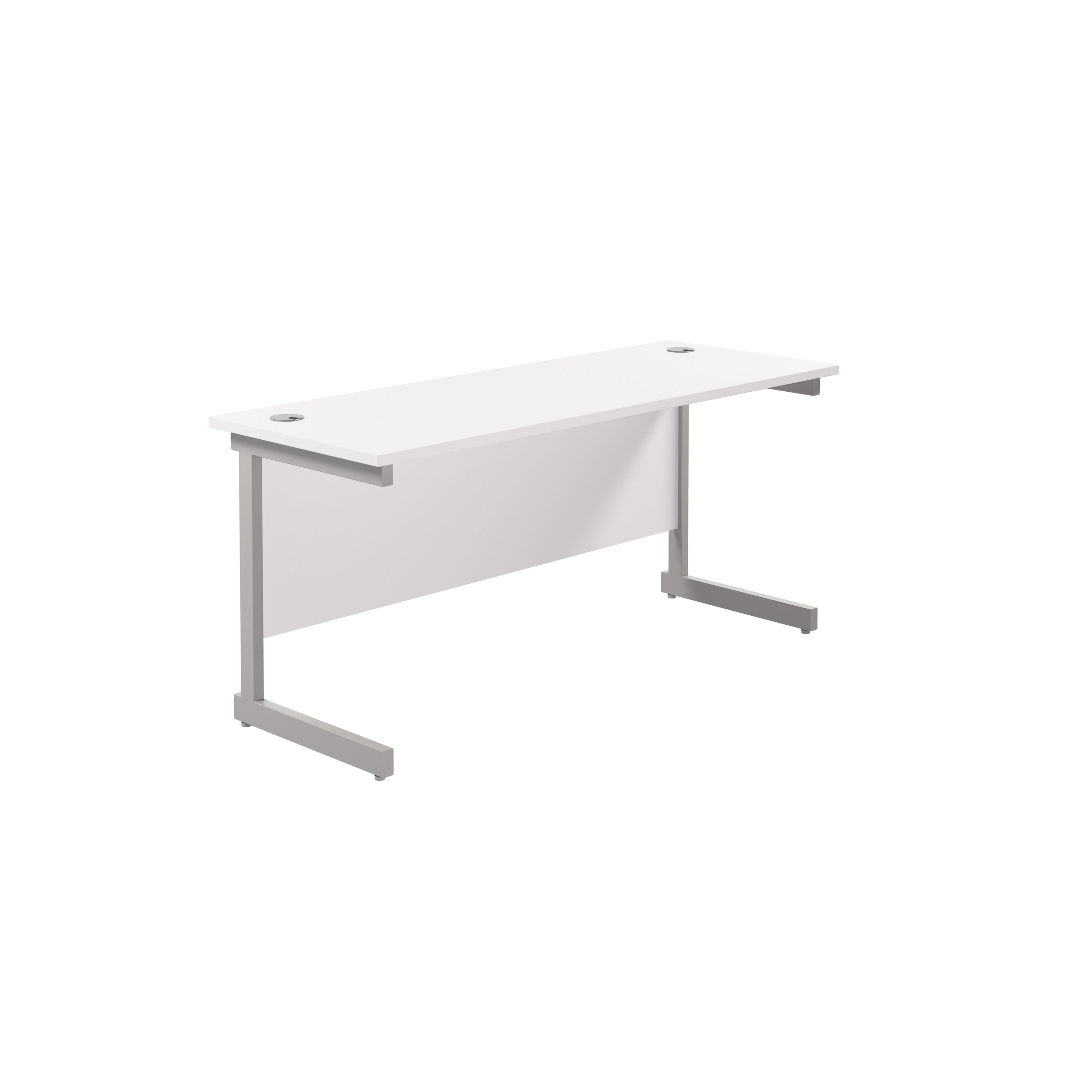 One Rectangular Office Desks - 600mm Deep