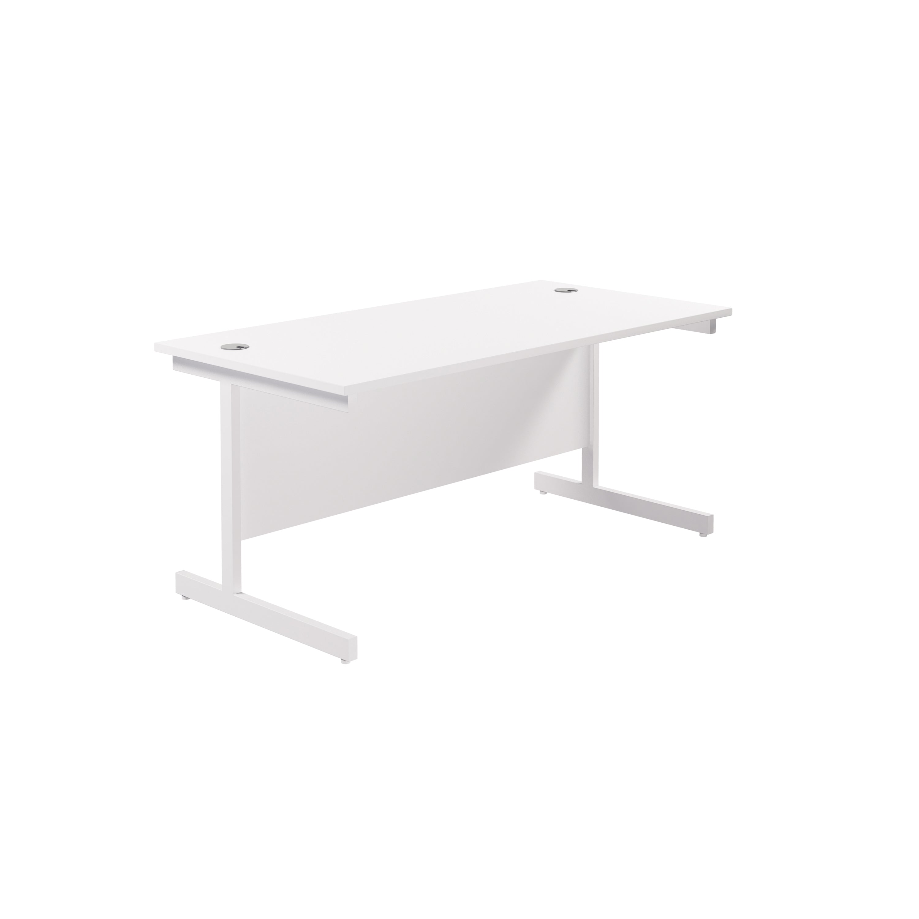 One Rectangular Office Desks - 800mm Deep