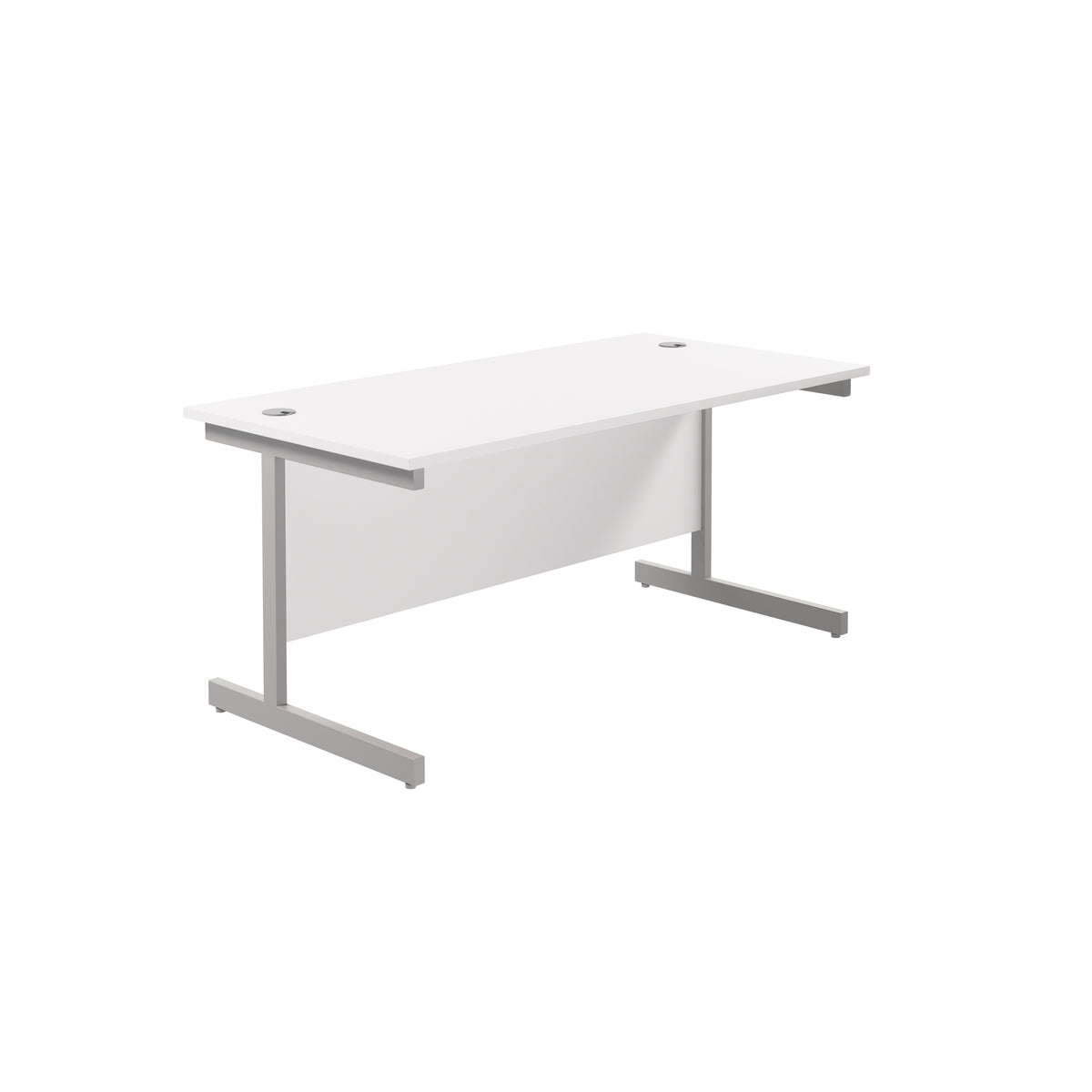 One Rectangular Office Desks - 800mm Deep