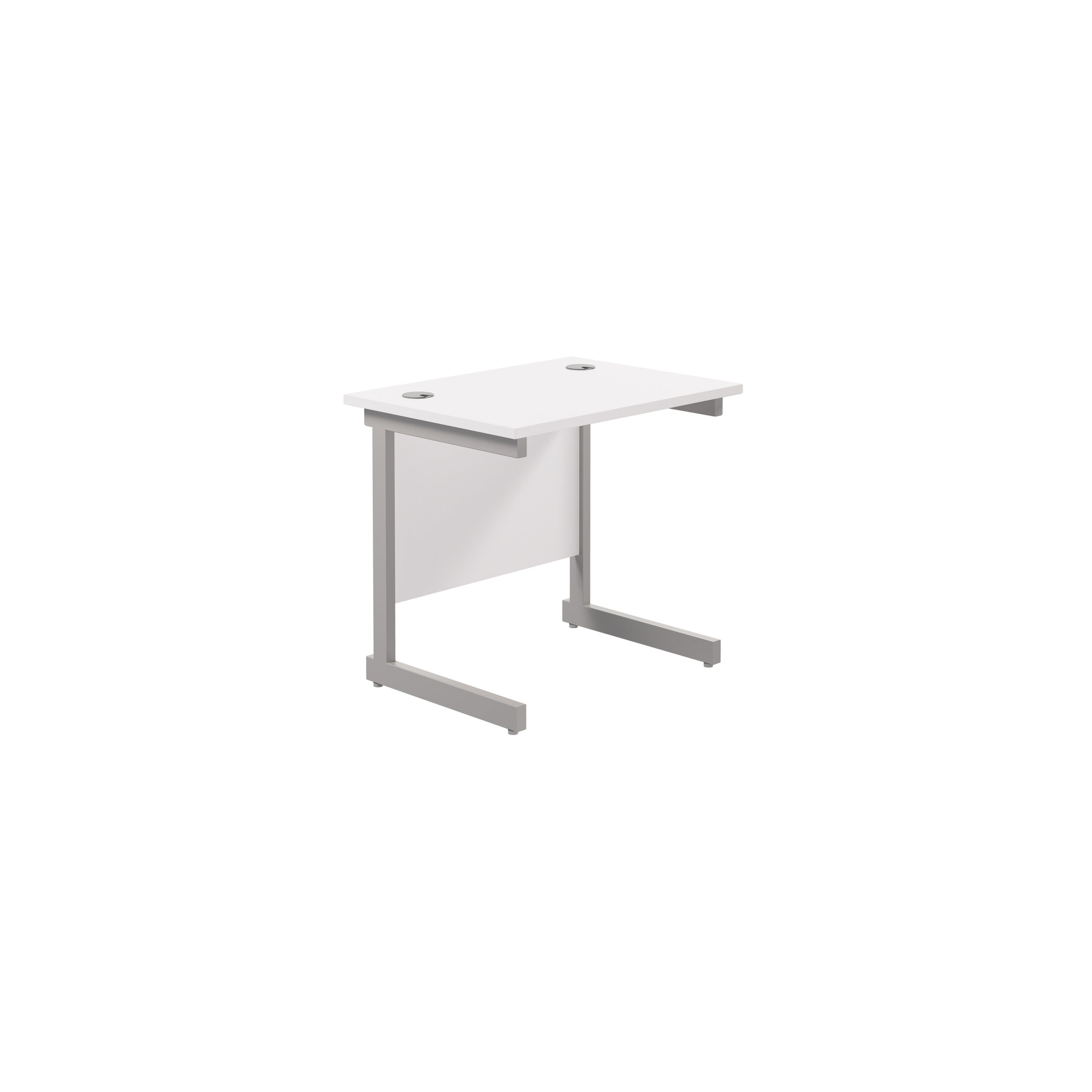 One Rectangular Office Desks - 600mm Deep