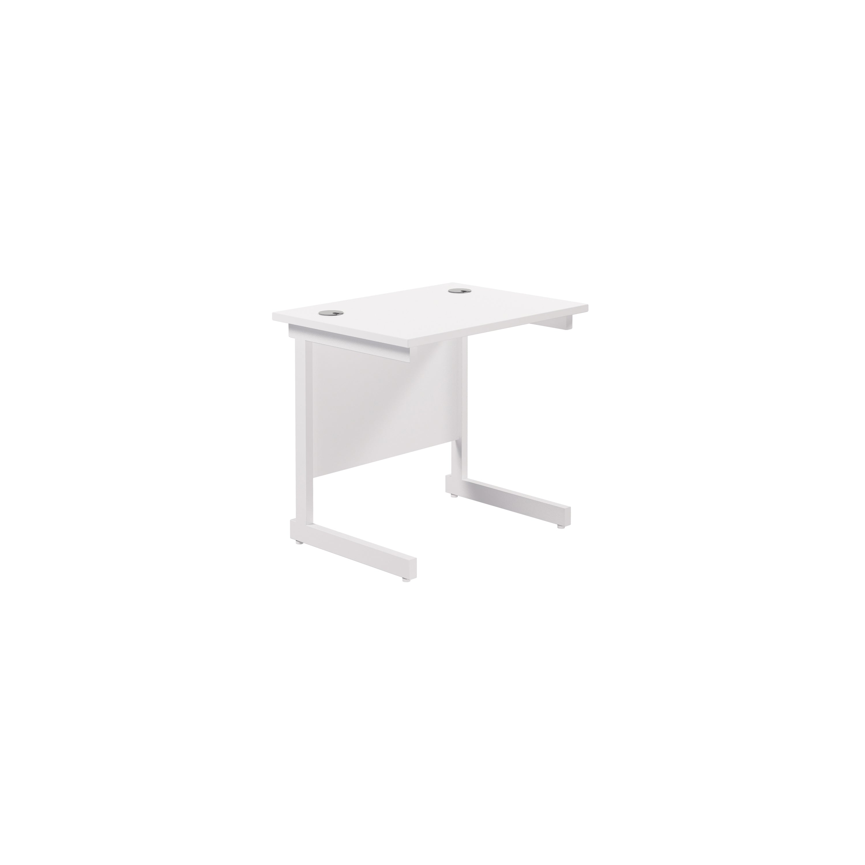 One Rectangular Office Desks - 600mm Deep