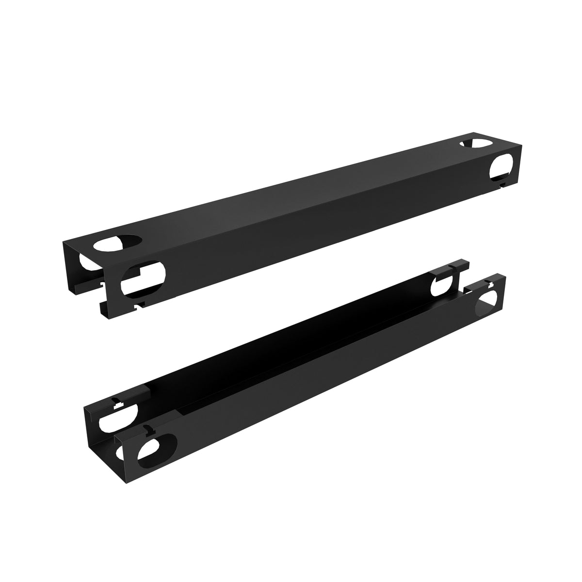 Hallmark Bench Cable Channel - 1200mm - Black