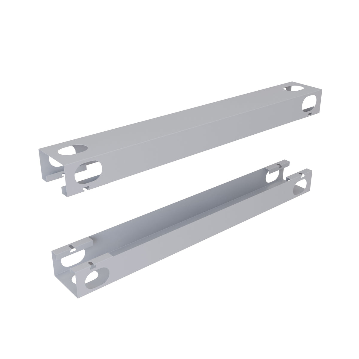 Hallmark Bench Cable Channel - 1200mm - Silver