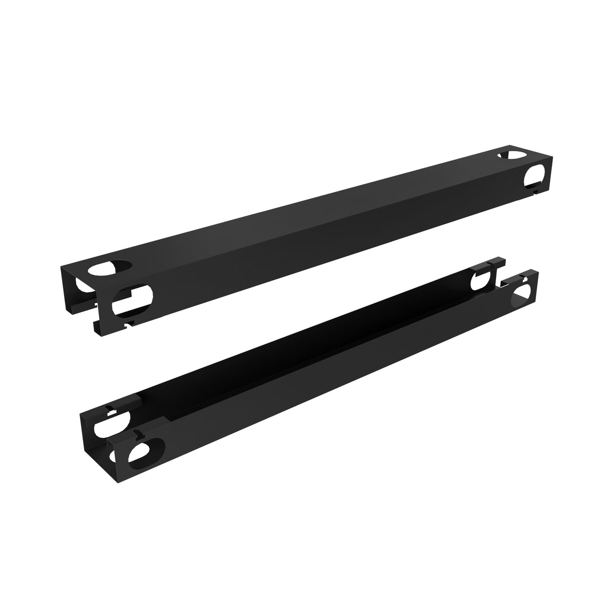 Hallmark Bench Cable Channel - 1400mm - Black
