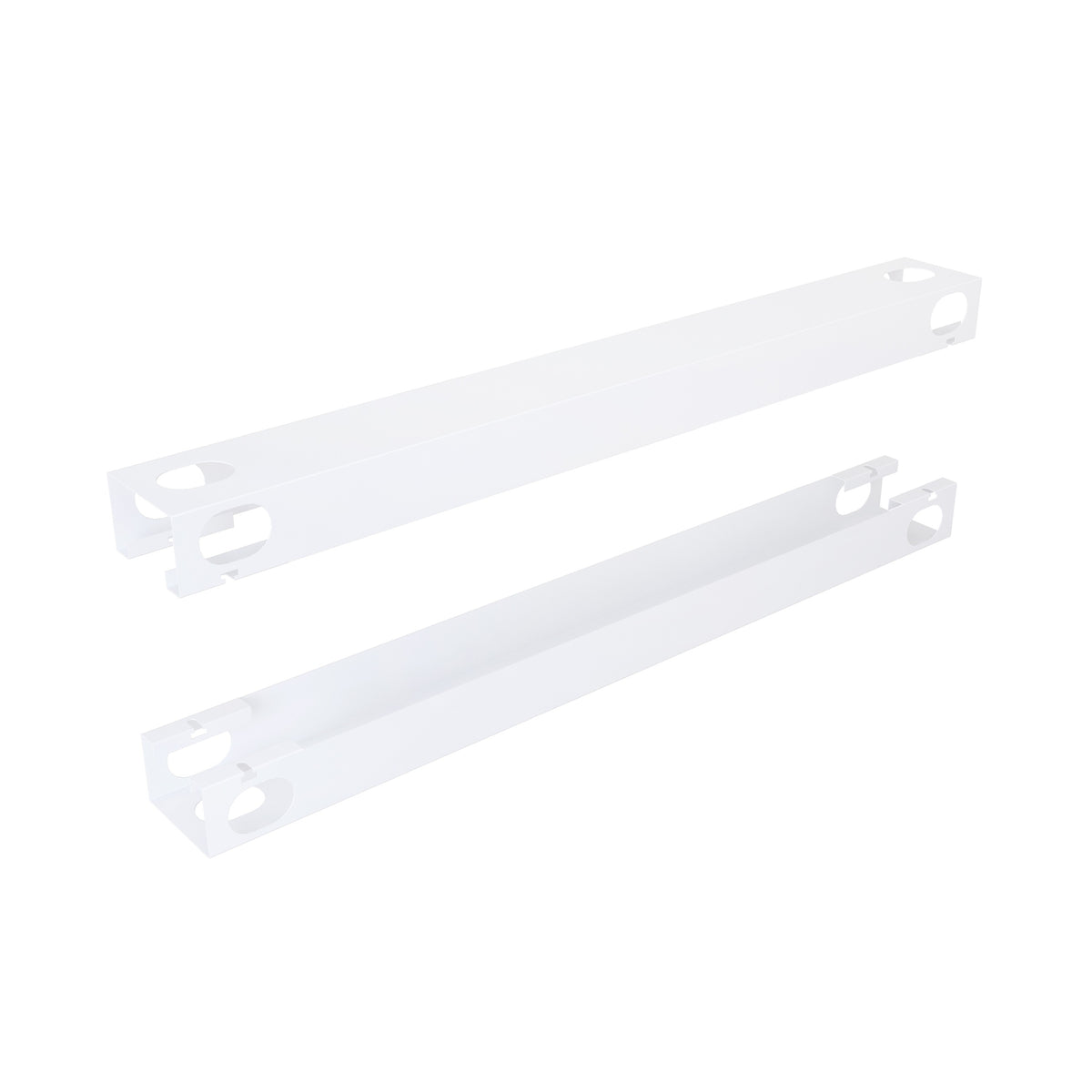 Hallmark Bench Cable Channel - 1400mm - White