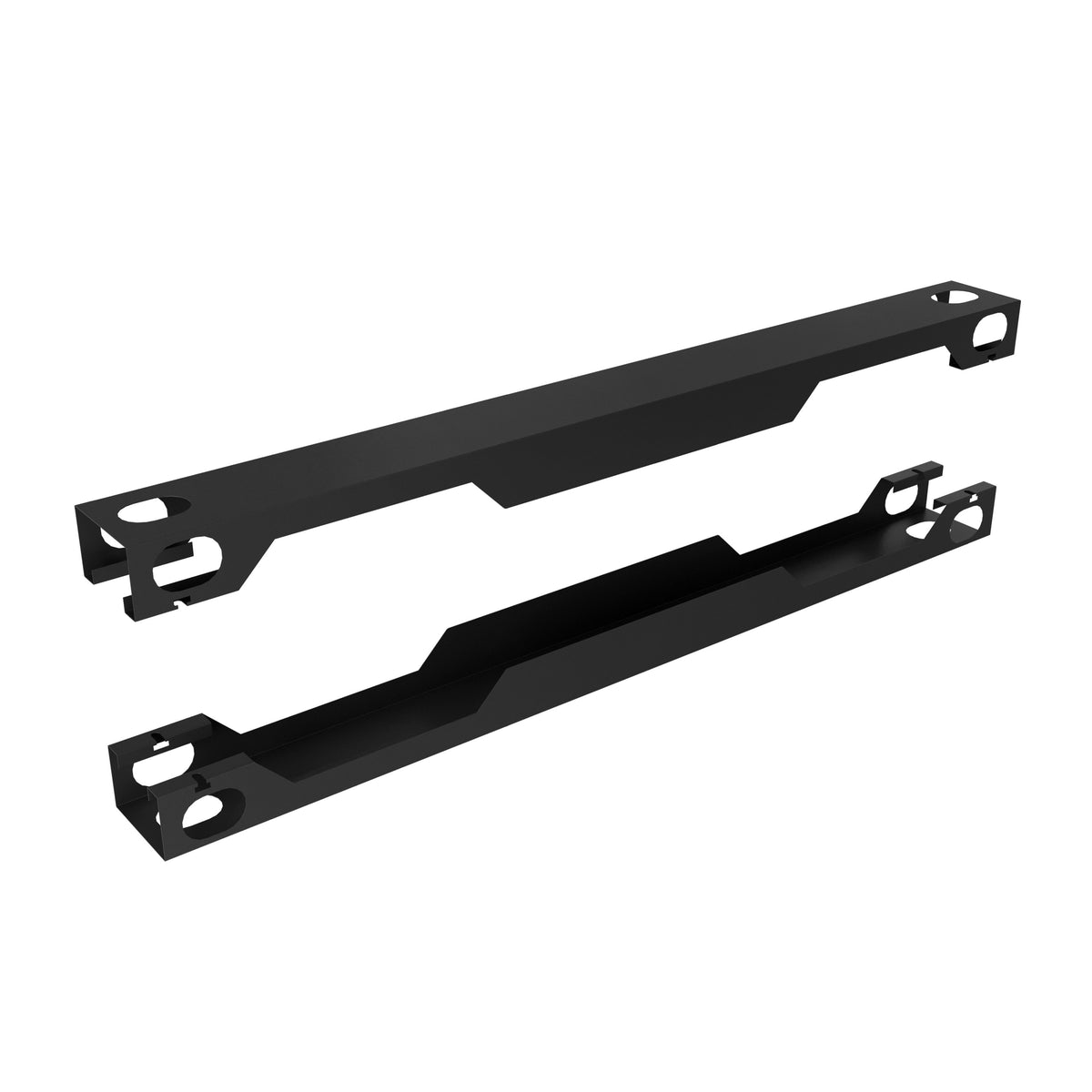Hallmark Bench Cable Channel - 1600mm - Black