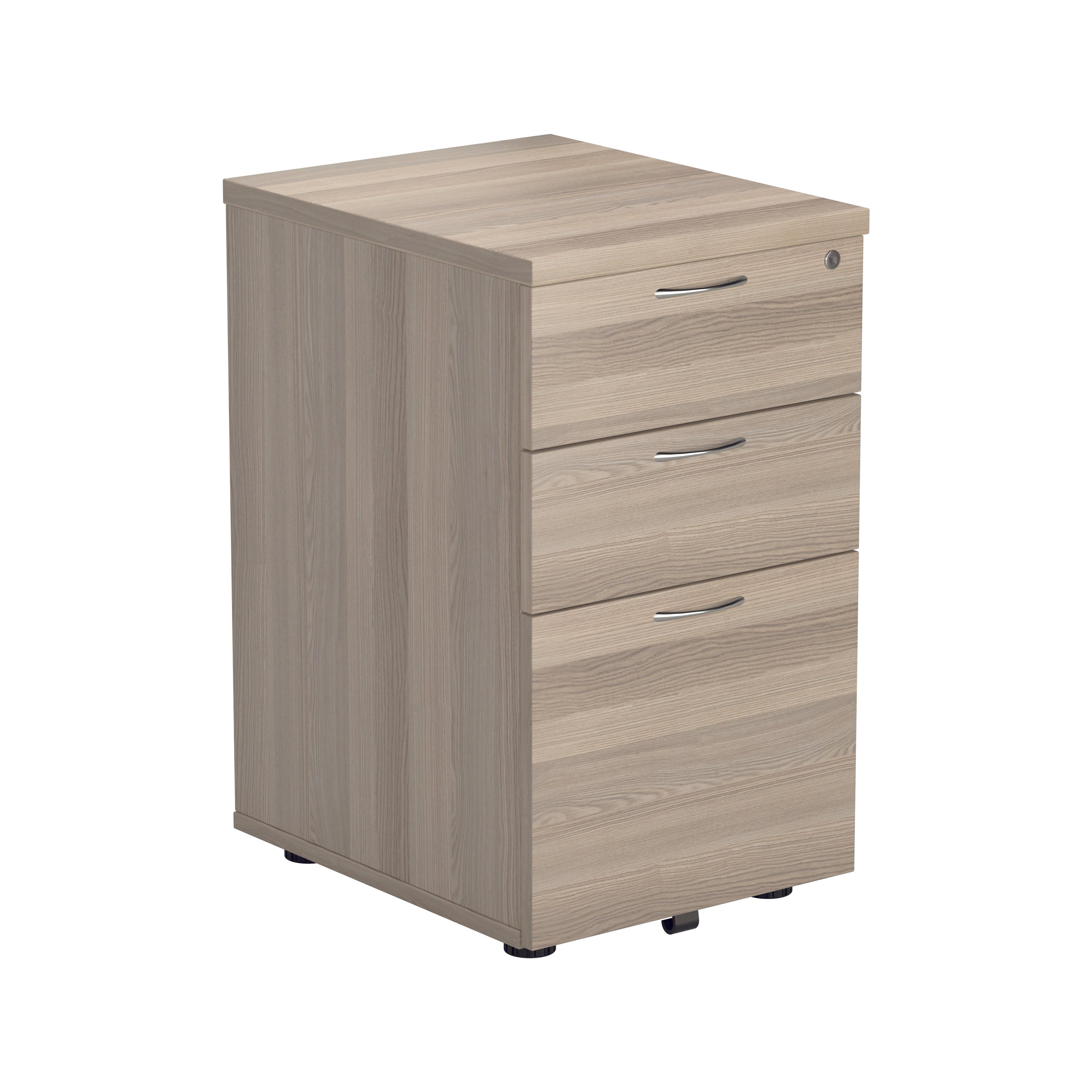 Wooden Under Desk 3 Drawer Filing Pedestals