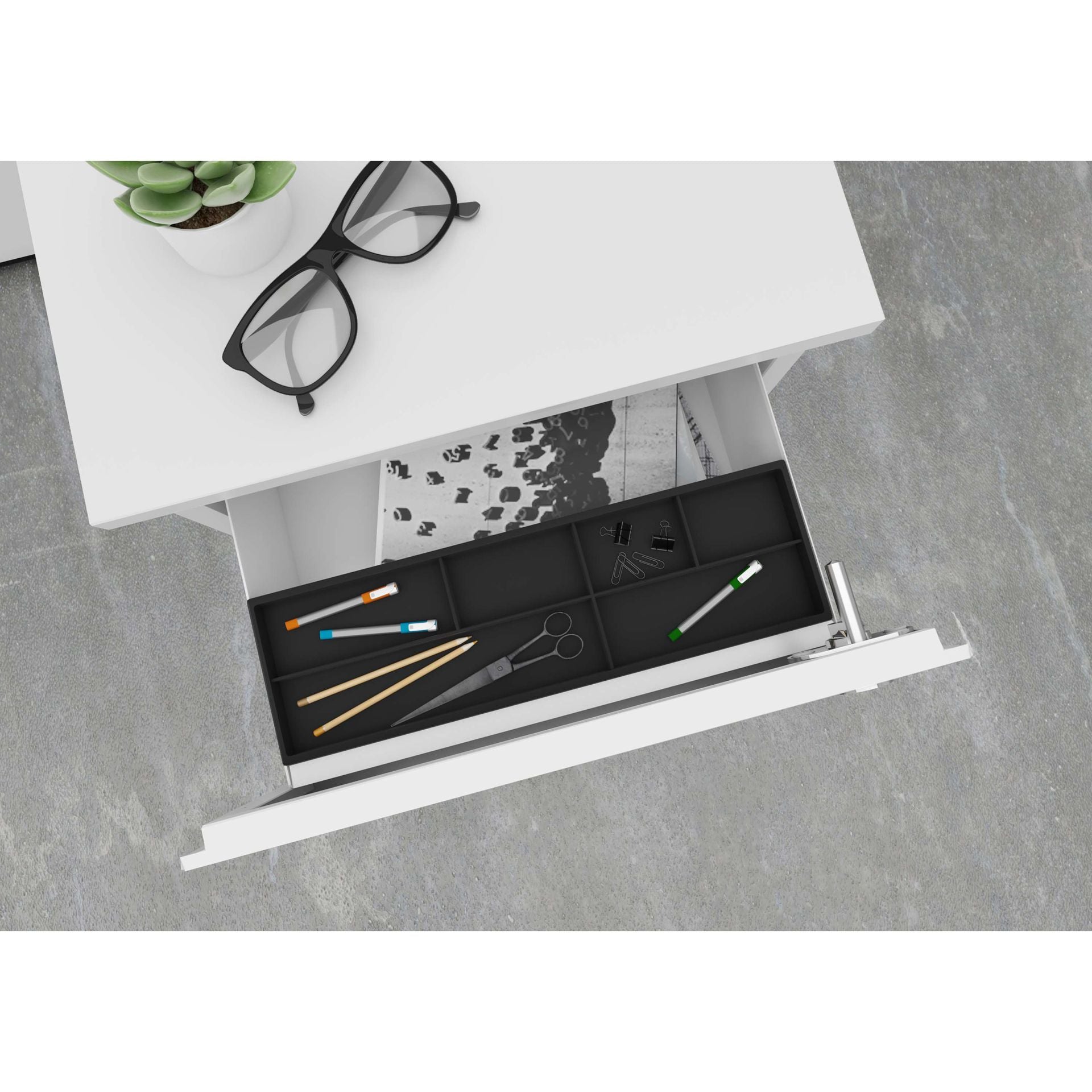 Mobile Under Desk Steel Pedestal
