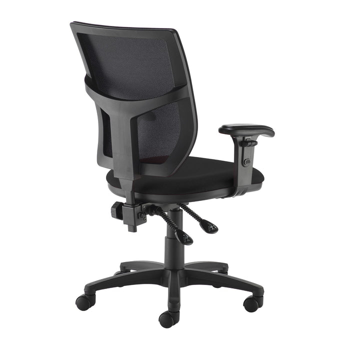 Altino 2 Lever High Back Mesh Office Chair With Adjustable Arms Seating Dams 