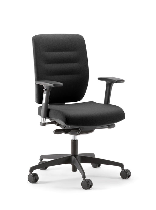 Bengal Heavy Duty Office Chair Seating TC Group Black Self Assembly (Next Day) 