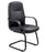 Canasta II Visitor Leather Chair EXECUTIVE TC Group Black - Faux Leather 