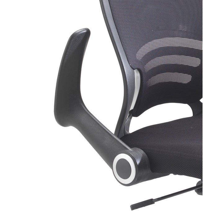 Carbon Black Mesh Chair Mesh Office Chairs TC Group 