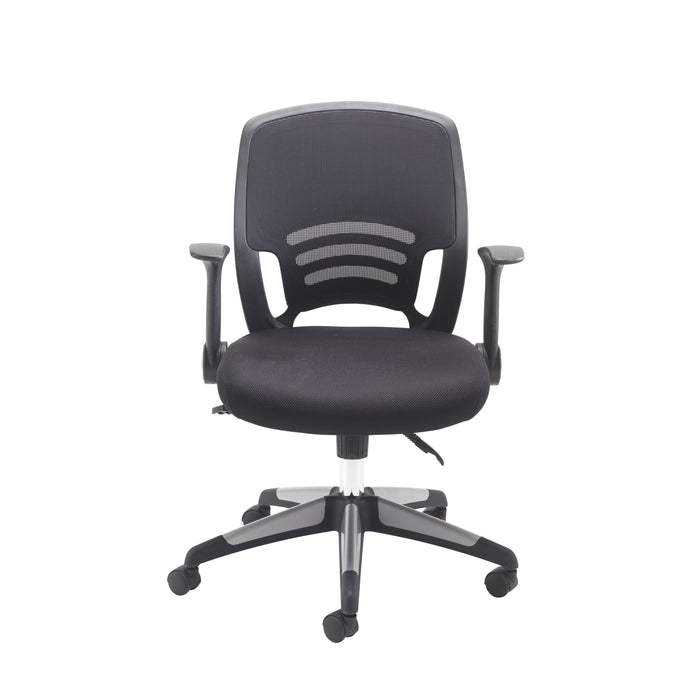 Carbon Black Mesh Chair Mesh Office Chairs TC Group 