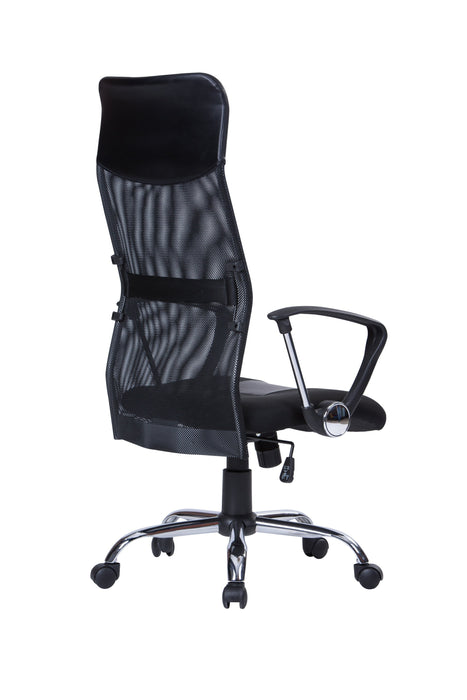 Carlos High Back Mesh Chair with Arms Mesh Office Chairs TC Group 