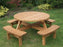 Cascade Round Picnic Table Picnic Tables Etimber 