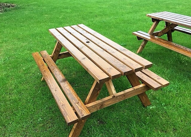 Cascade Small Rectangular Picnic Table