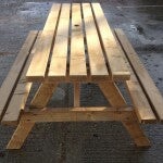 Cascade Small Rectangular Picnic Table