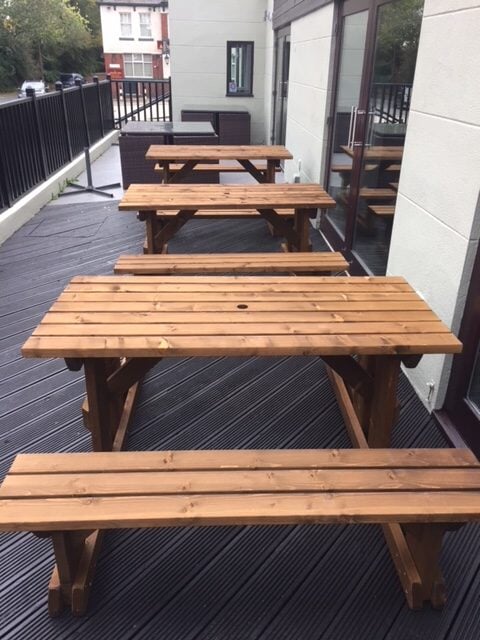 Cascade Walk In Picnic Bench Picnic Tables Etimber 
