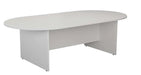 D End Meeting Table WORKSTATIONS TC Group White 1800 x 1000 