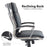 Florence High Back Executive Office Chair Seating Dams 