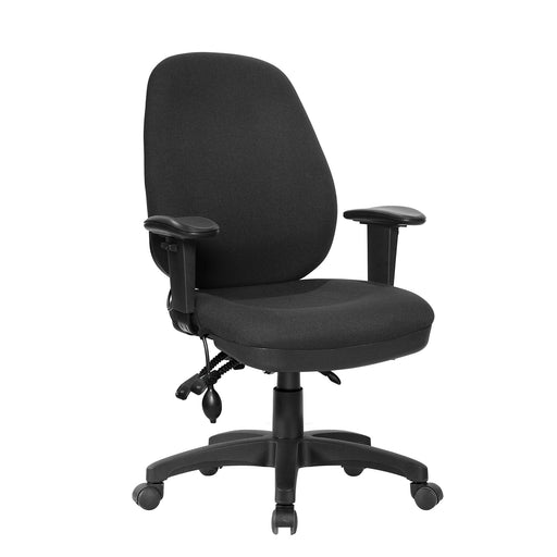 Harrison Ergonomic Office Chair EXECUTIVE CHAIRS Nautilus Designs Black 