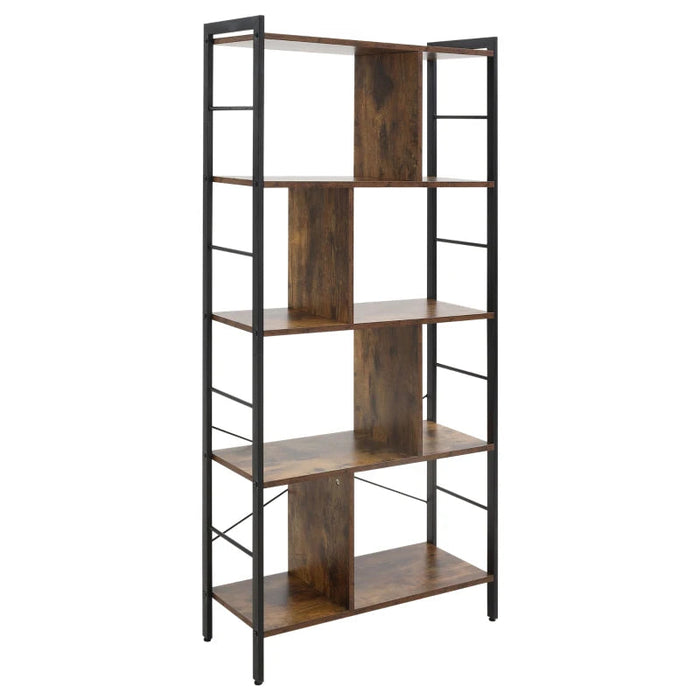 HOMCOM Industrial Bookcase Shelf BOOKCASES AOSOM 