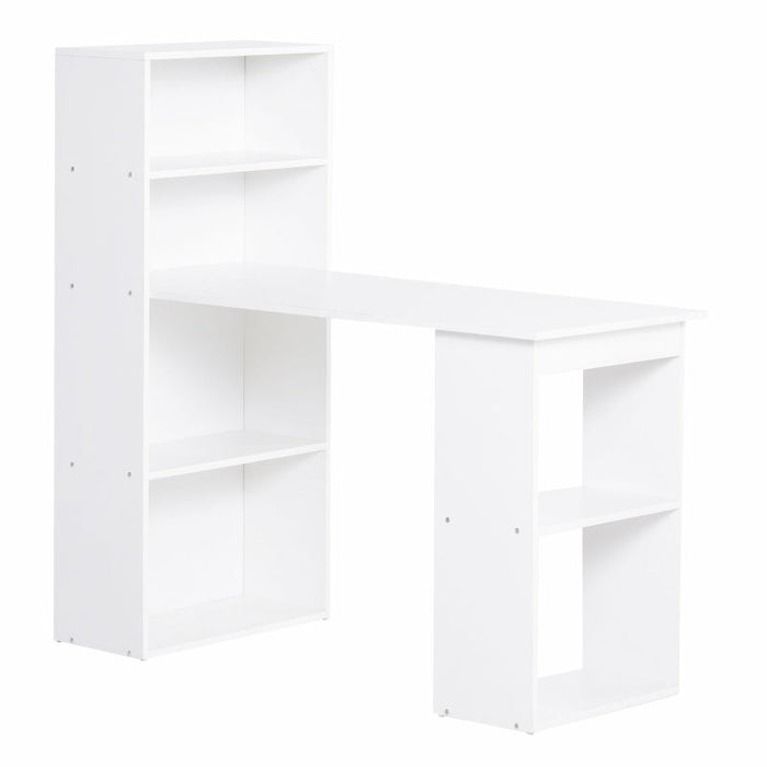 HOMCOM Study Desk & Bookshelf Desking AOSOM 