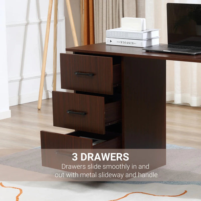 HOMCOM Study Workstation Desking AOSOM 