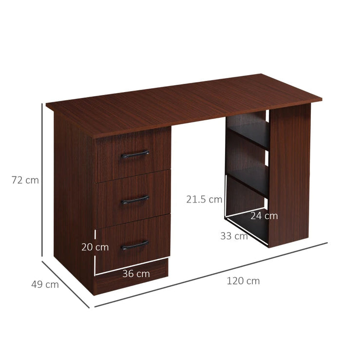 HOMCOM Study Workstation Desking AOSOM 