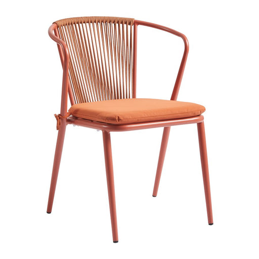 Kendal Arm Chair Café Furniture zaptrading Burnt Orange 