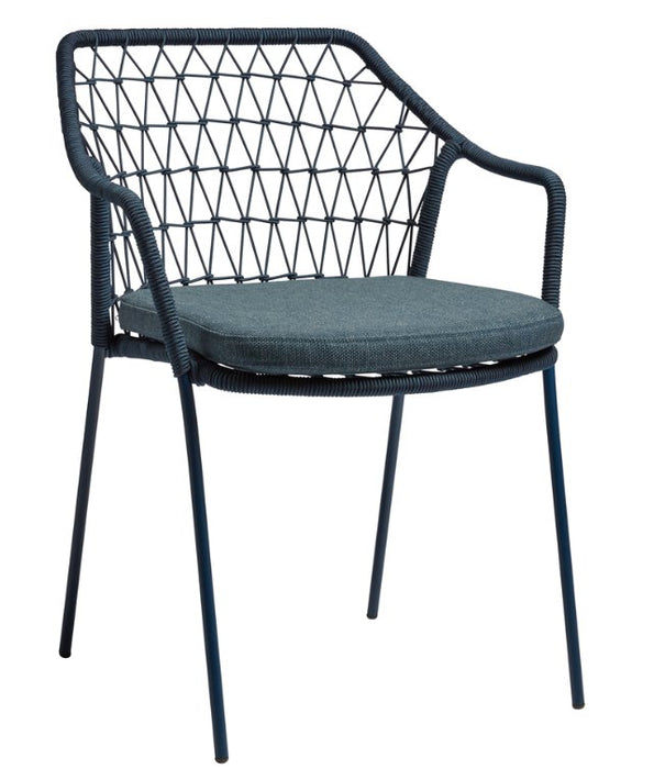 Klein Arm Chair Café Furniture zaptrading Blue 