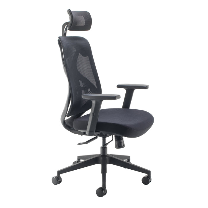 Maldini Mesh Back Office Chair - Black Frame Mesh Office Chairs TC Group 