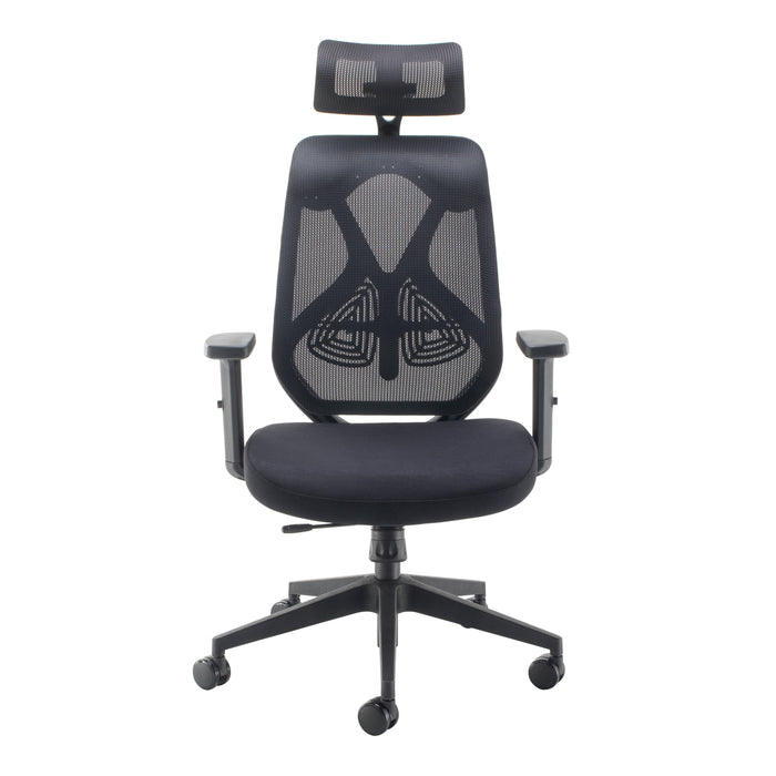 Maldini Mesh Back Office Chair - Black Frame Mesh Office Chairs TC Group 