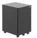 Mobile Under Desk Steel Pedestal Storage TC Group Black 