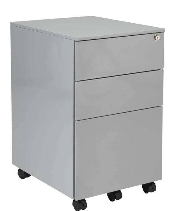 Mobile Under Desk Steel Pedestal