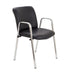 Pavilion Meeting Chair Chairs TC Group Black - Faux Leather 