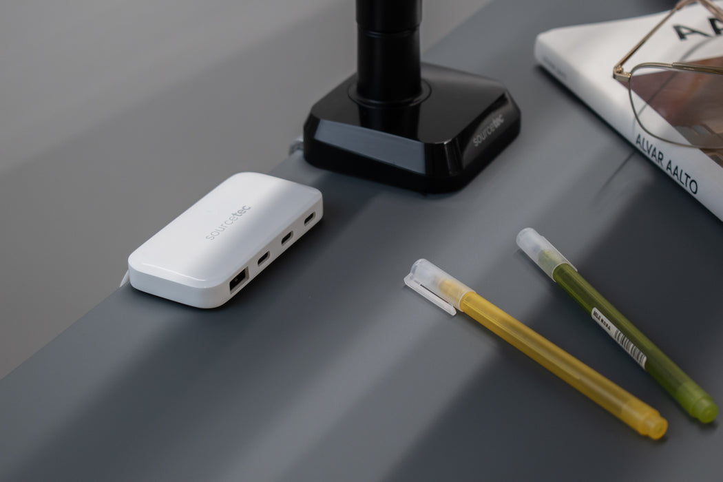 PICO Desktop Power Module Accessories Workstories White 