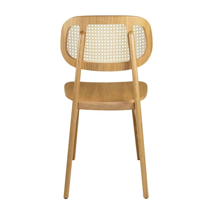 Relish Natural Cane Back Side Chair Café Furniture zaptrading 