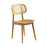 Relish Natural Cane Back Side Chair Café Furniture zaptrading Natural Oak 