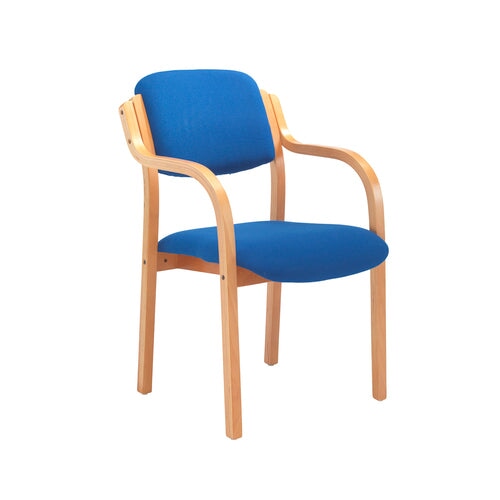 Renoir Chair - With or Without Arms SOFT SEATING & RECEP TC Group Blue With Arms 